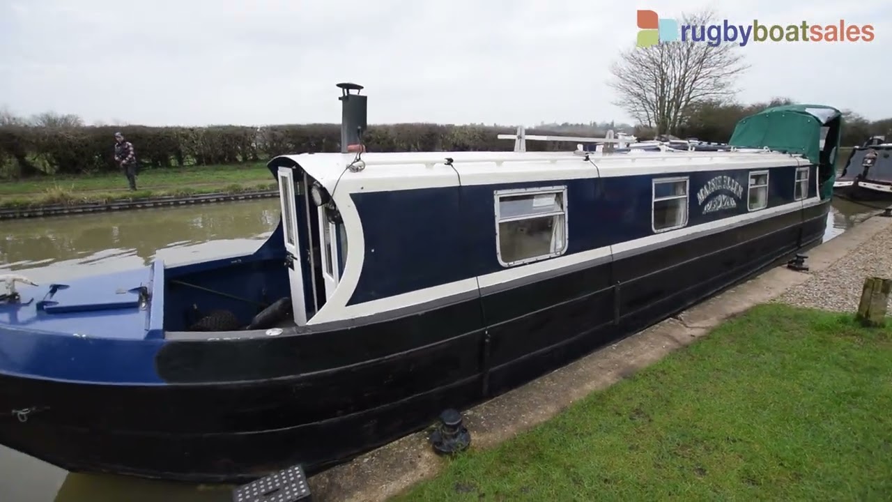 ПРОДАЕТСЯ - Крейсерская яхта Maisie Ellen, 46 футов, 1989 года выпуска, Fernie Narrowboats.