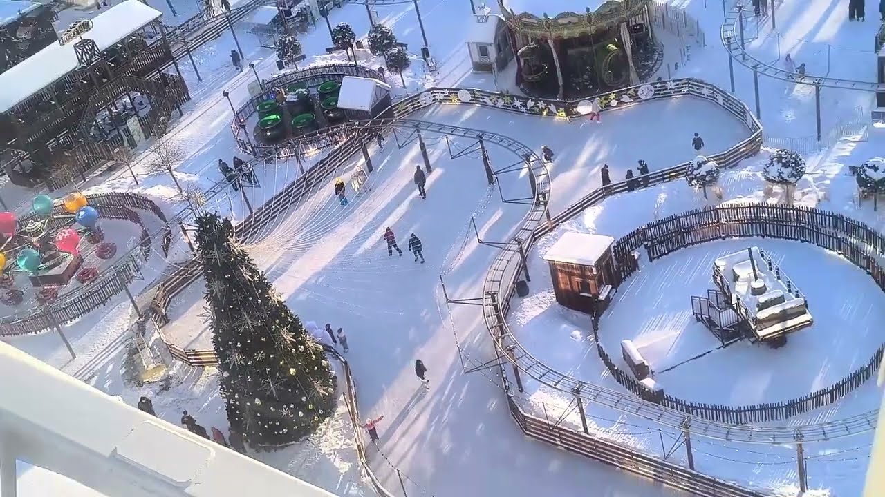 Омск с высоты:  Как выглядит самый большой аттракцион? (Колесо «Вокруг света») Цена