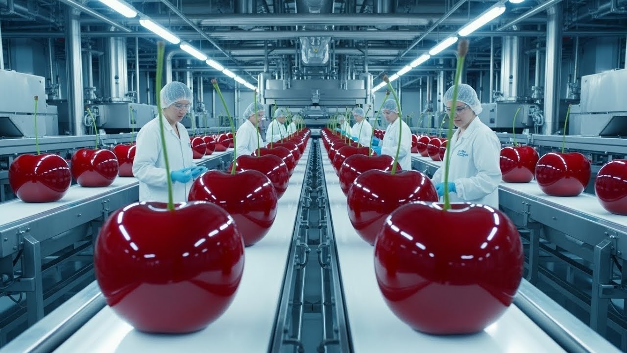 How Cherry Pie Filling Is Made: Inside the Modern Factory Process