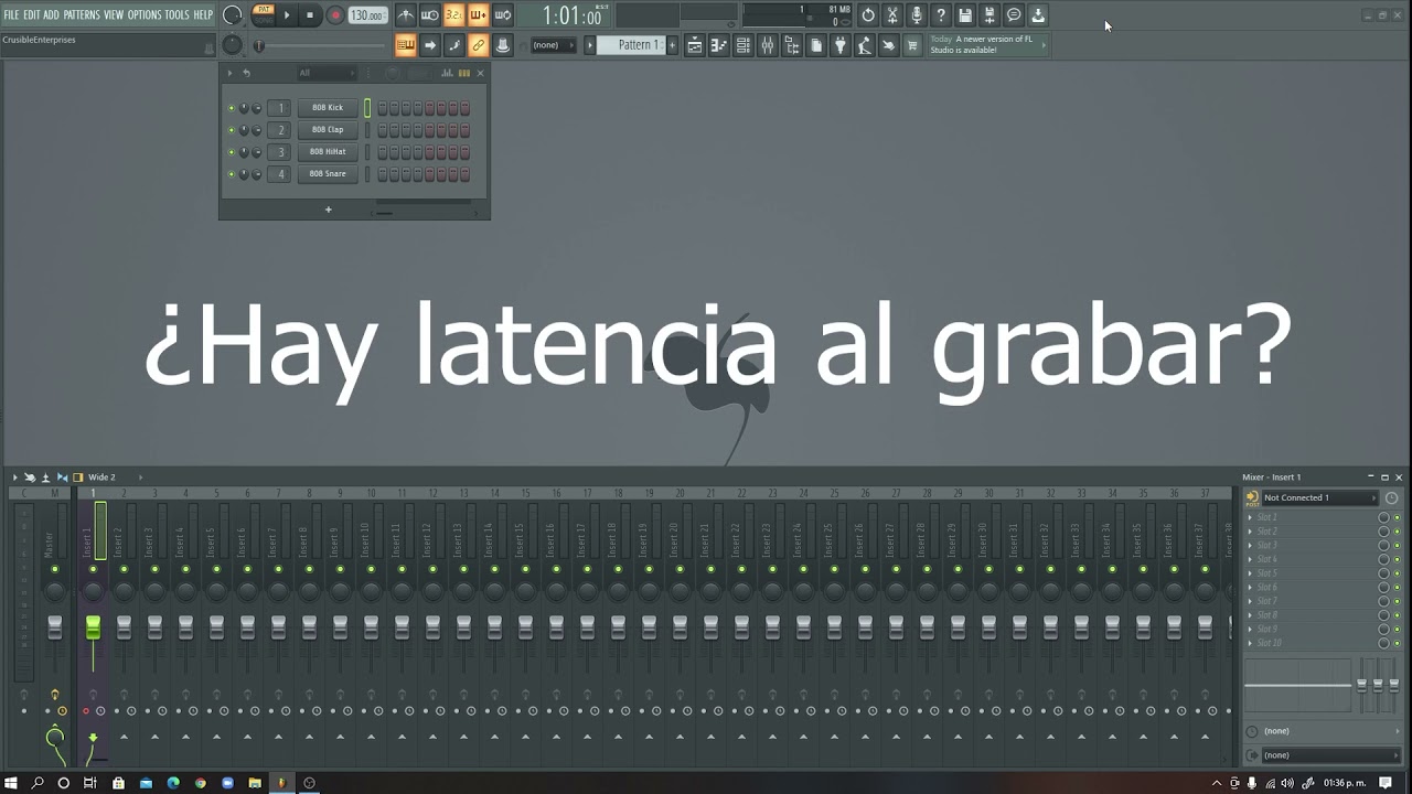 ¿Hay latencia al grabar? ¡Haz esto! - Fl Studio 20 - Behringer UMC-22