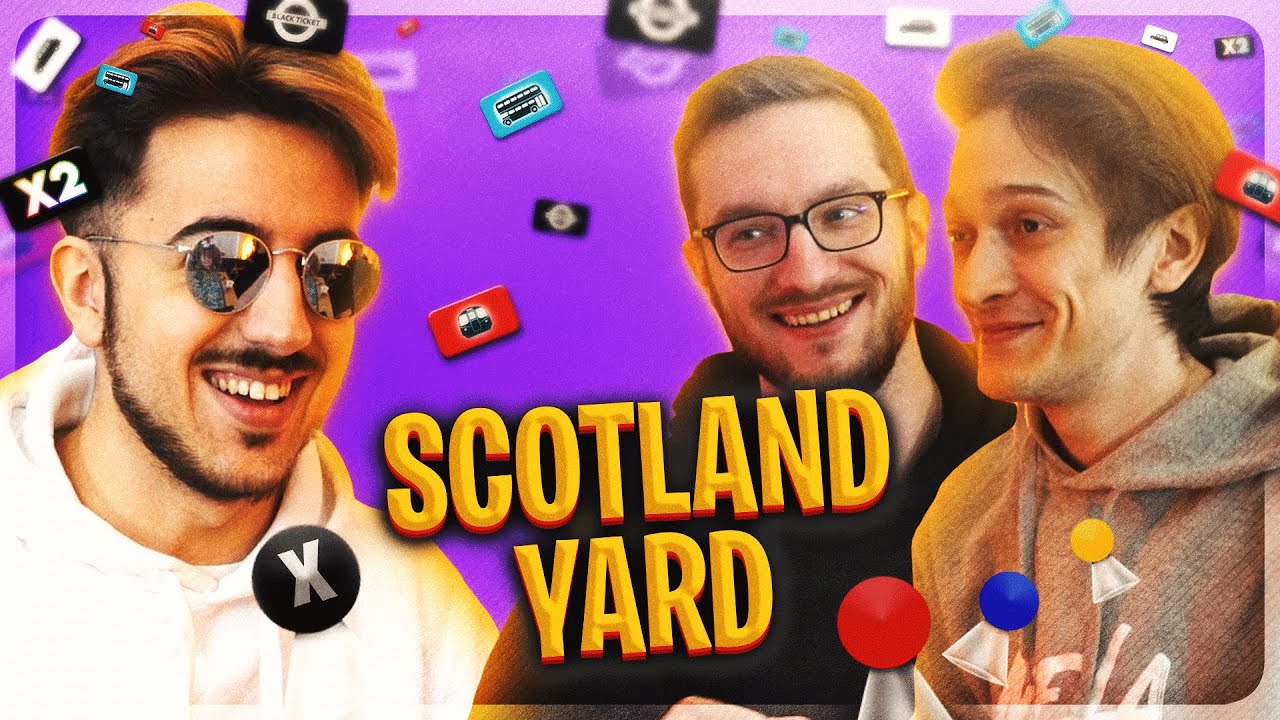 SCOTLAND YARD MISTER X vs DETECTIVE! (Melagoodo Office) w/ justrohn