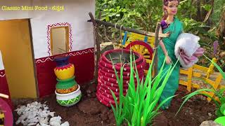 Barbie All Day Routine Part 1 - Kannada Morning Routine Bedroom Routine Clic Mini Food