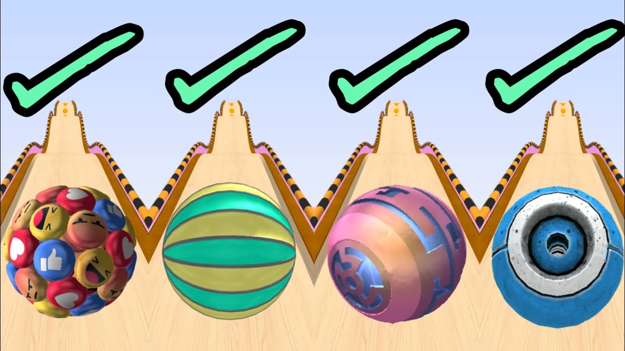 Impossible Run 🔥 Going Balls VS Action Ball VS Rollance Ball Gameplay |Offline Games | iOS Games 