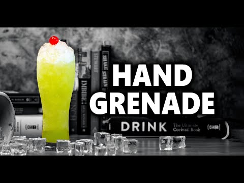 Louisiana's  Strongest Drink The Hand Grenade Cocktail