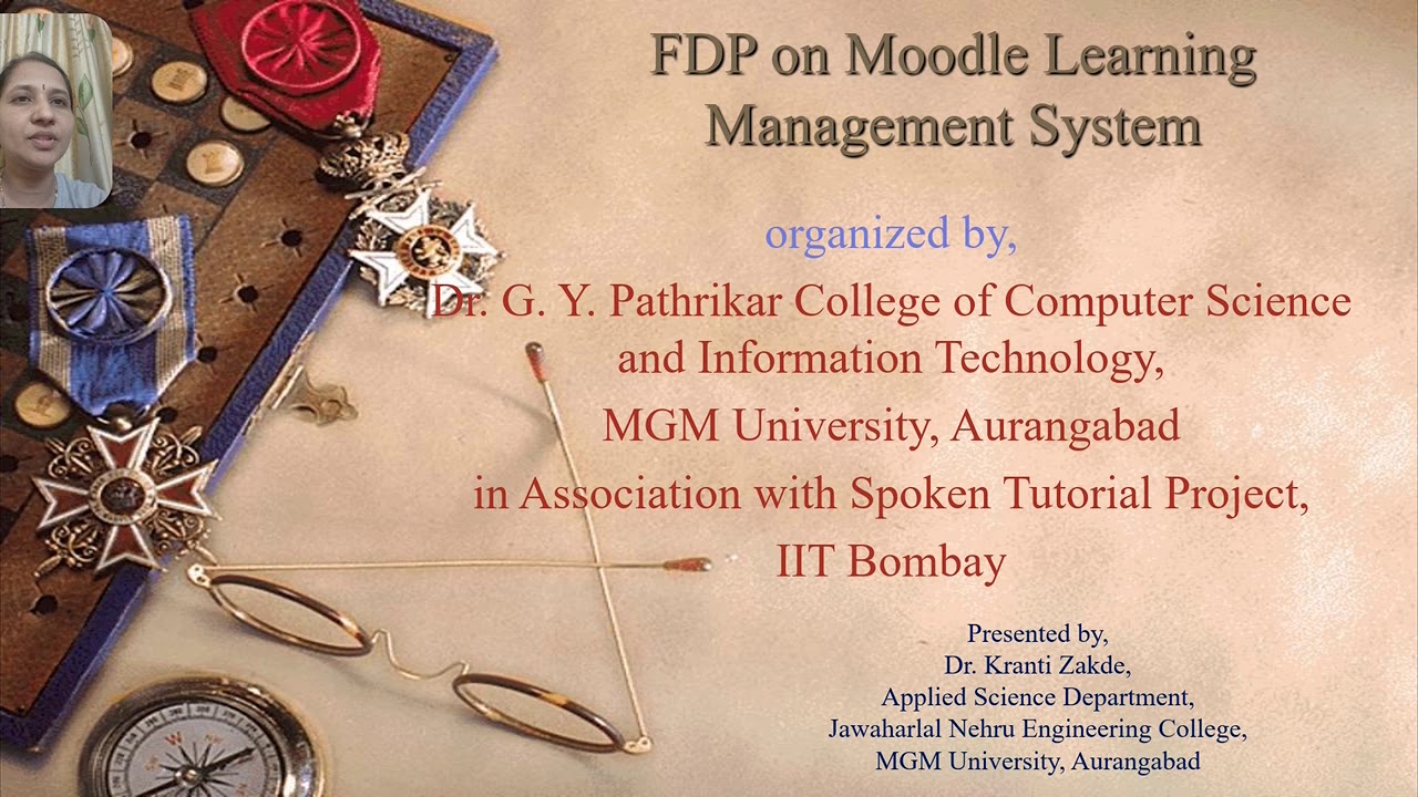 FDP on Moodle learning Management System - YouTube