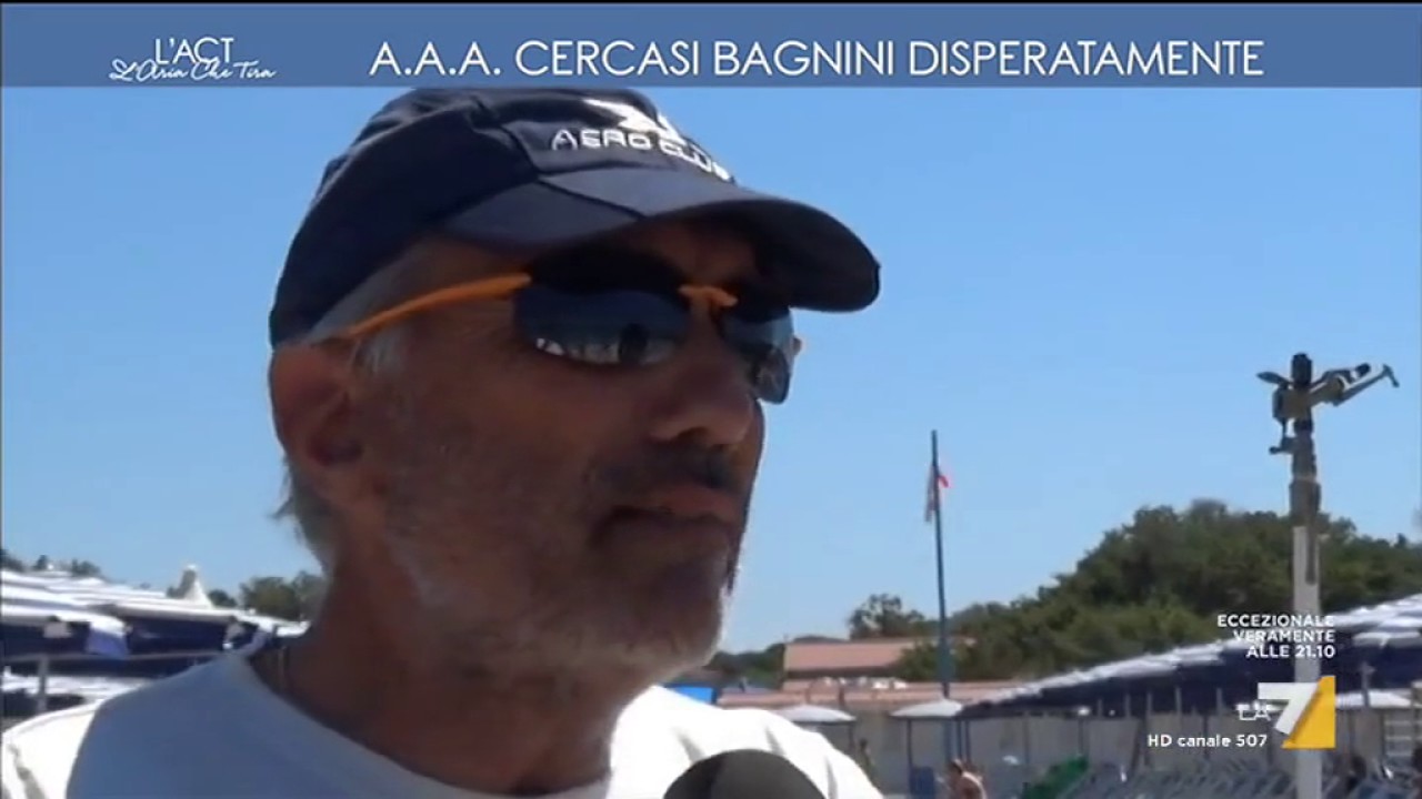 A.A.A. cercasi bagnini disperatamente
