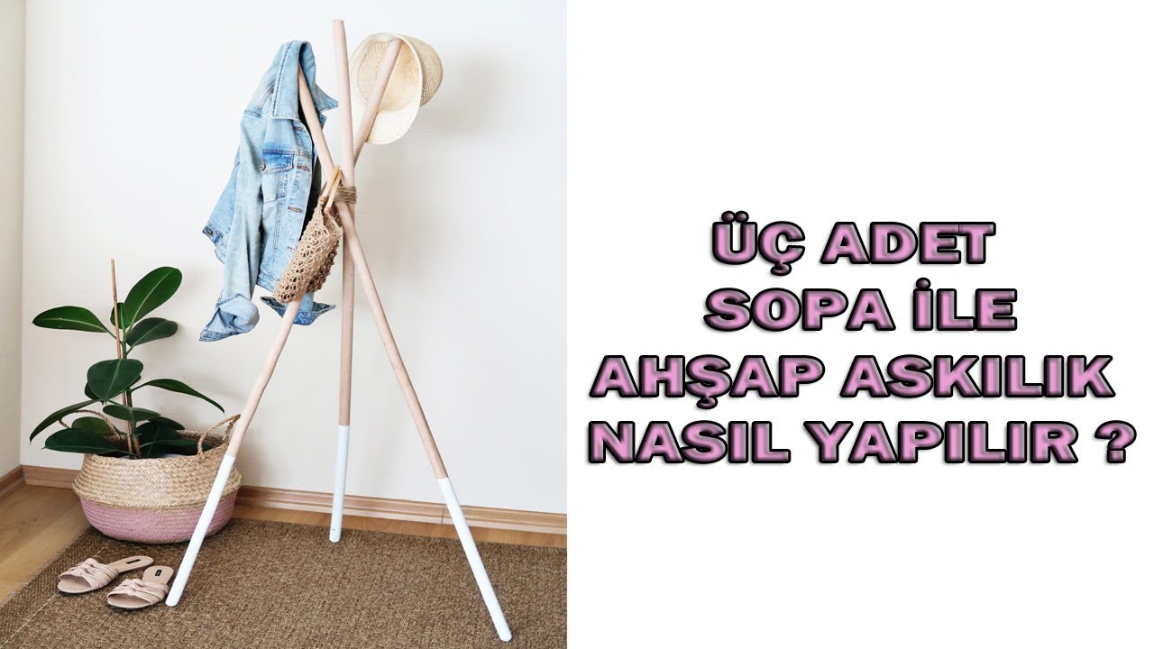 Uc Adet Sopadan Ahsap Askilik Nasil Yapilir Videolu Tarif Evim