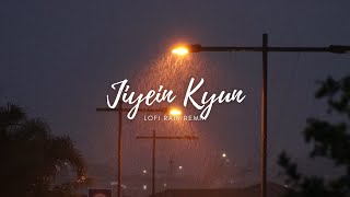 Jiyein Kyun - Lofi Rain Mix | Chill Cafe Resimi