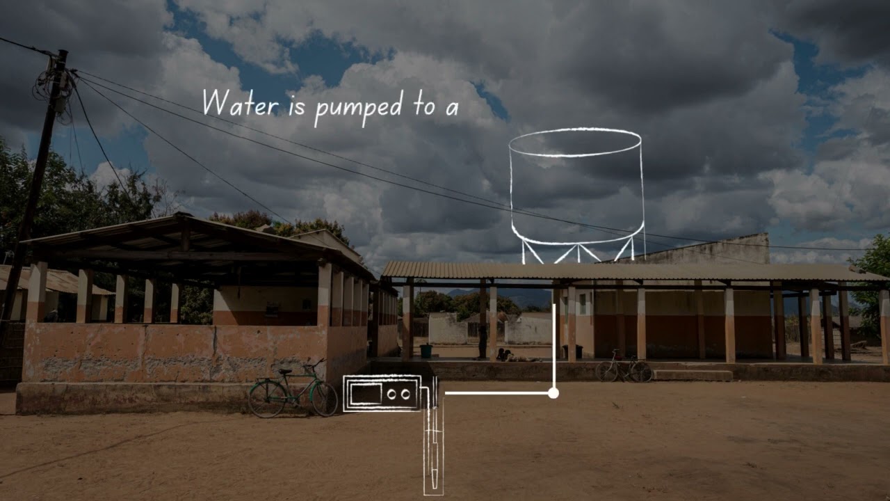 Water Project Rendering for a Hospital in Mozambique | WaterAid