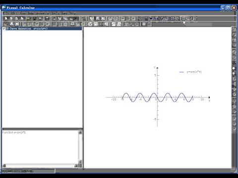 How to create function animation with Visual Calculus