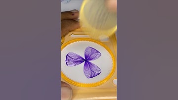 Mesmerizing Spirograph Art – So Satisfying to Watch! 🎨✨ #Shorts