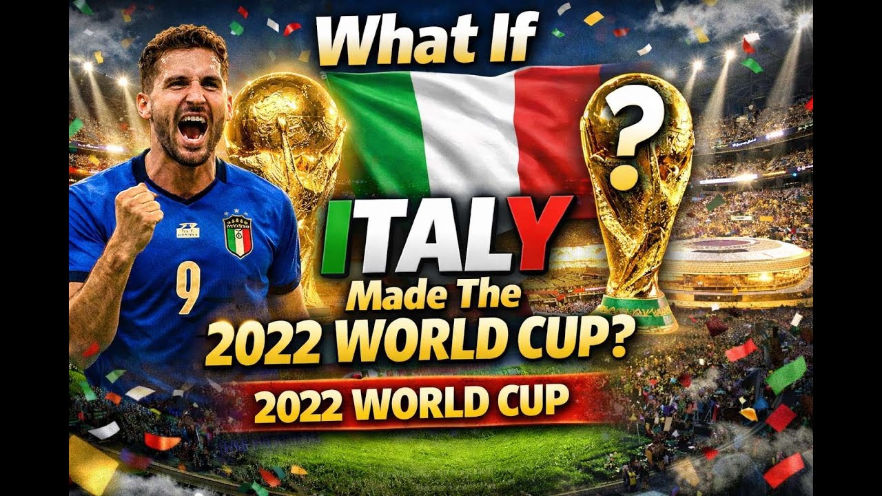 #1 What If Italy Qualified For The 2022 World Cup? Italy Vs Ghana