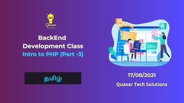 Quasar Web Development Eight Meeting(Backend Development: Introduction to PHP Part -3)
