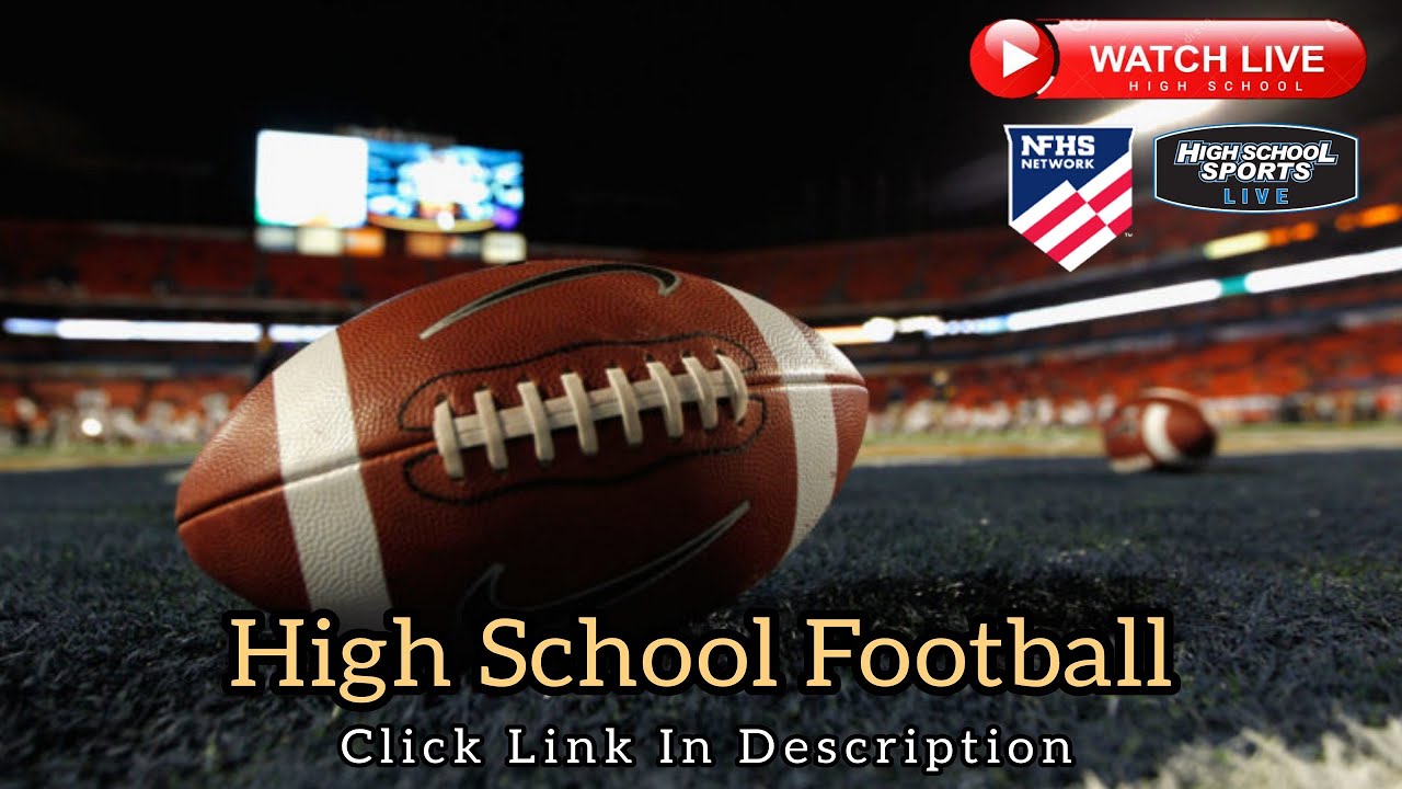 Vancleave vs. Picayune High School Football YouTube