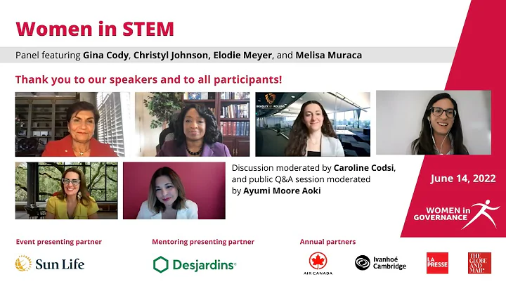 Women in STEM - Gina Cody, Christyl Johnson, Elodi...