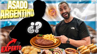 🇦🇷 Probando ASADO TÍPICO ARGENTINO por Primera Vez en ESPAÑA *Con un experto* ¿Será el ORIGINAL?