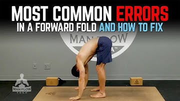 Most Common Errors in Forward Folds (and how to fix) | Yoga for Men