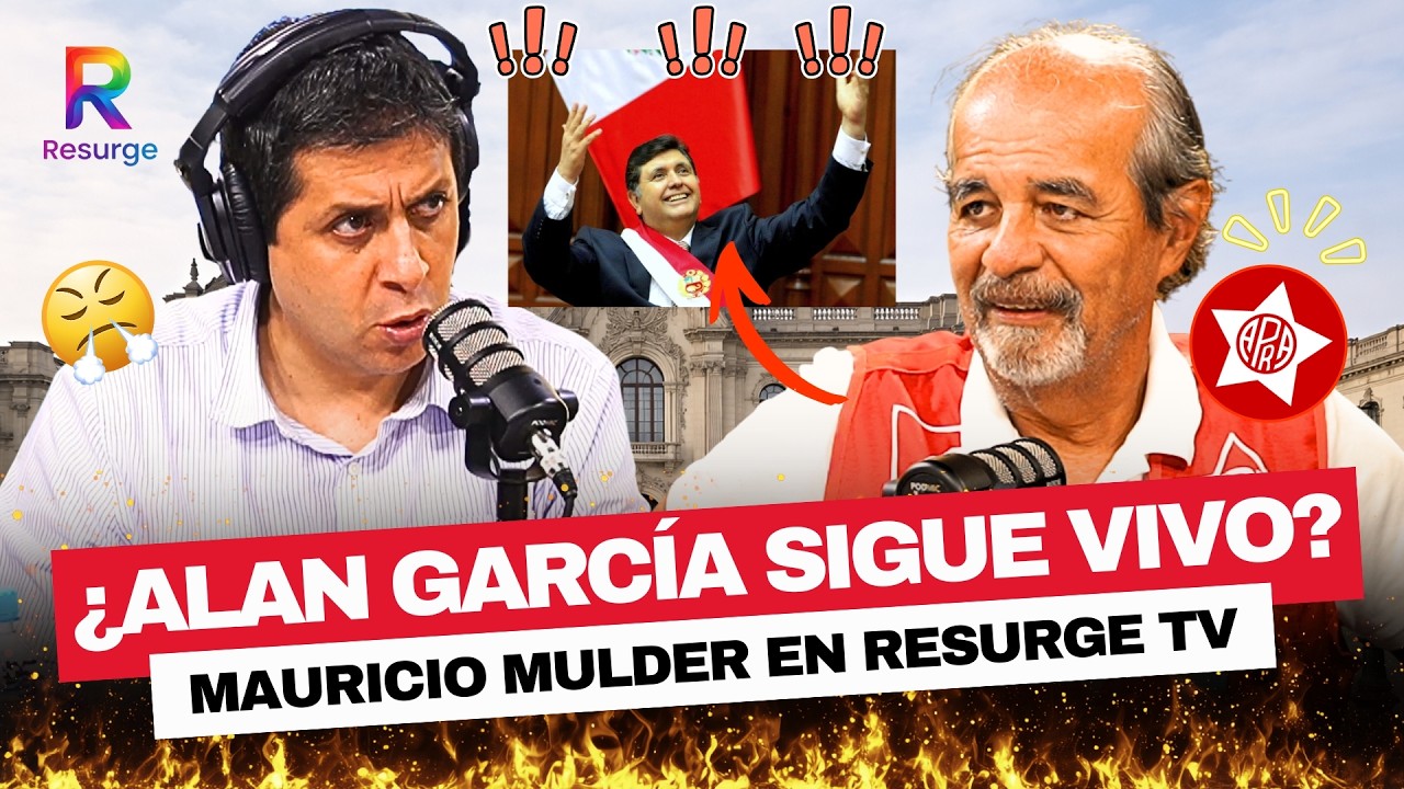 🔥Mauricio Mulder habla sobre vídeo secreto de muerte de Alan garcÍA