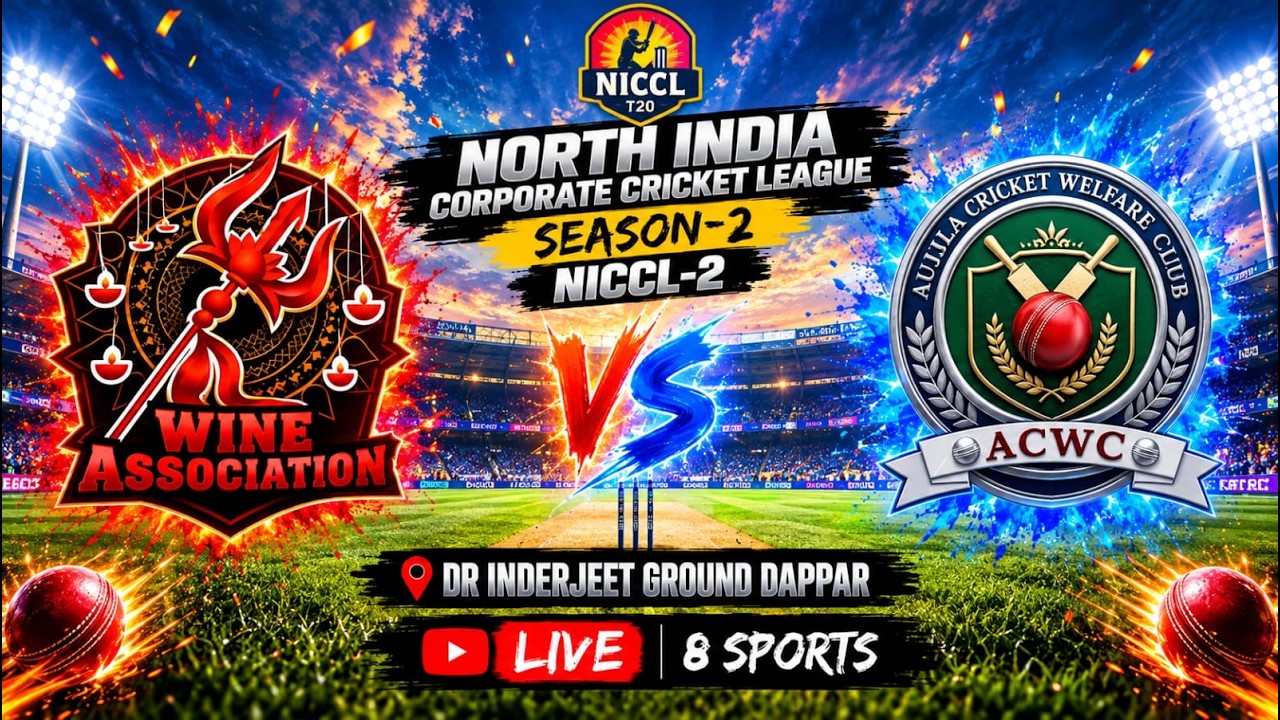 DAY-6 || Wine Association vs Aujla Club ||NICCL-2 ||NORTH INDIA CORPORATE CRICKET LEAGUE