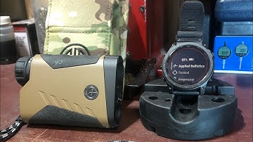 Garmin Tactix 7 Plus Ballistics - Range Test With Rangefinder