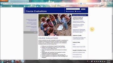 Online Academic Tools: Course Evaluation Guide