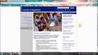 Online Academic Tools: Course Evaluation Guide