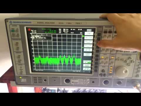 Listening to FM-radio with an H-field probe and a spectrum analyzer