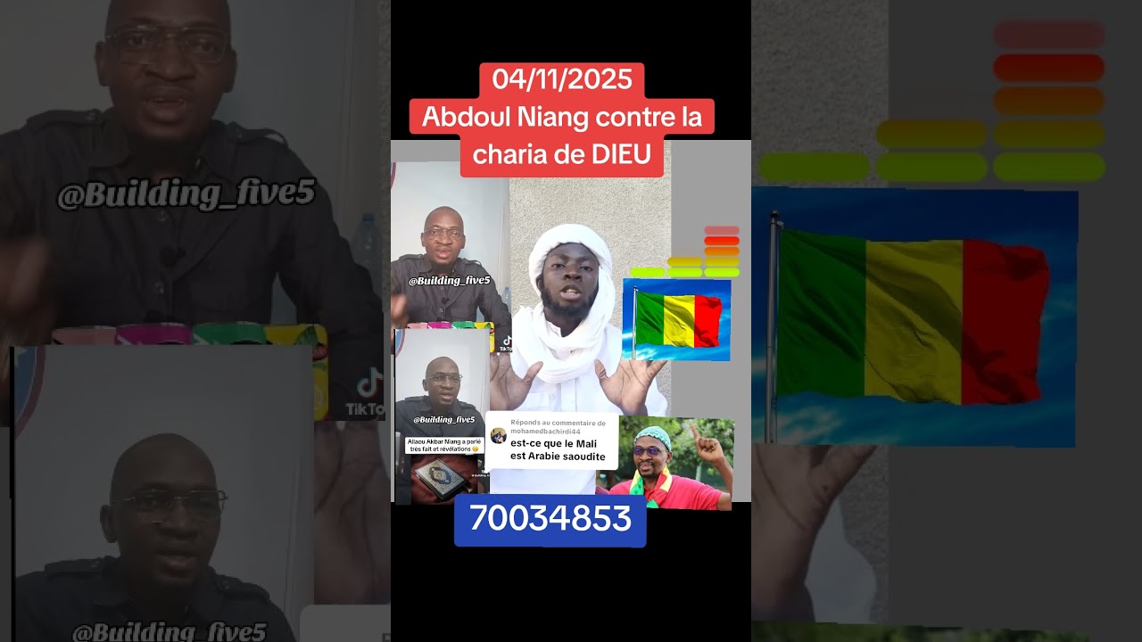 Oustaz Berthé, Abdoul Niang contre la charia de DIEU