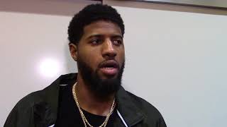 Paul George Postgame Locker Room Interview 3-6-18