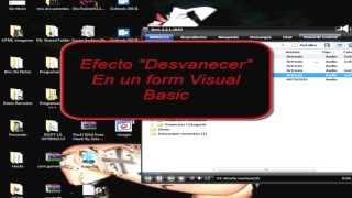Efecto Visual en Visual Basic 2010 [Desvanecer Formulario]