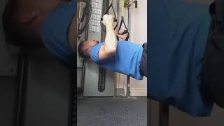 TRX Supine Row in Sienna Personal Training Studio