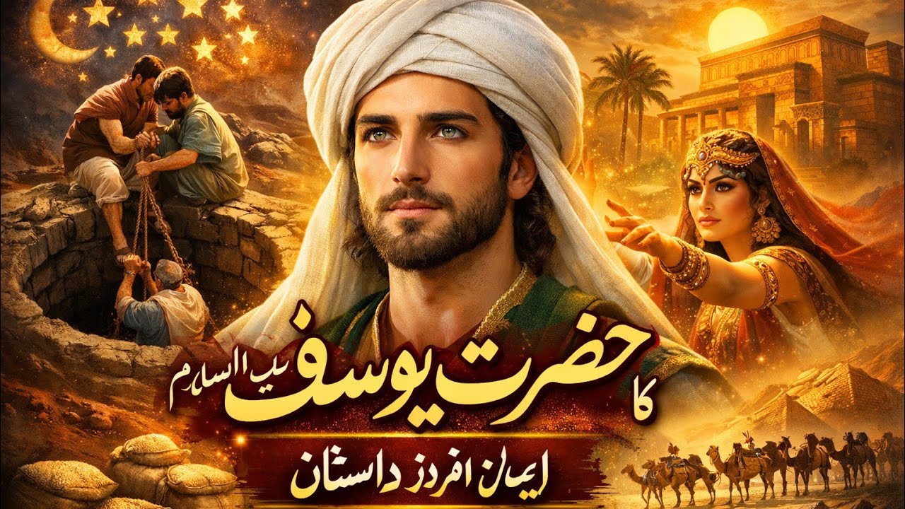 کنویں سے تخت تک | Hazrat Yusuf (A.S) Ka Hairat Angaiz Waqia | Heart Touching Story