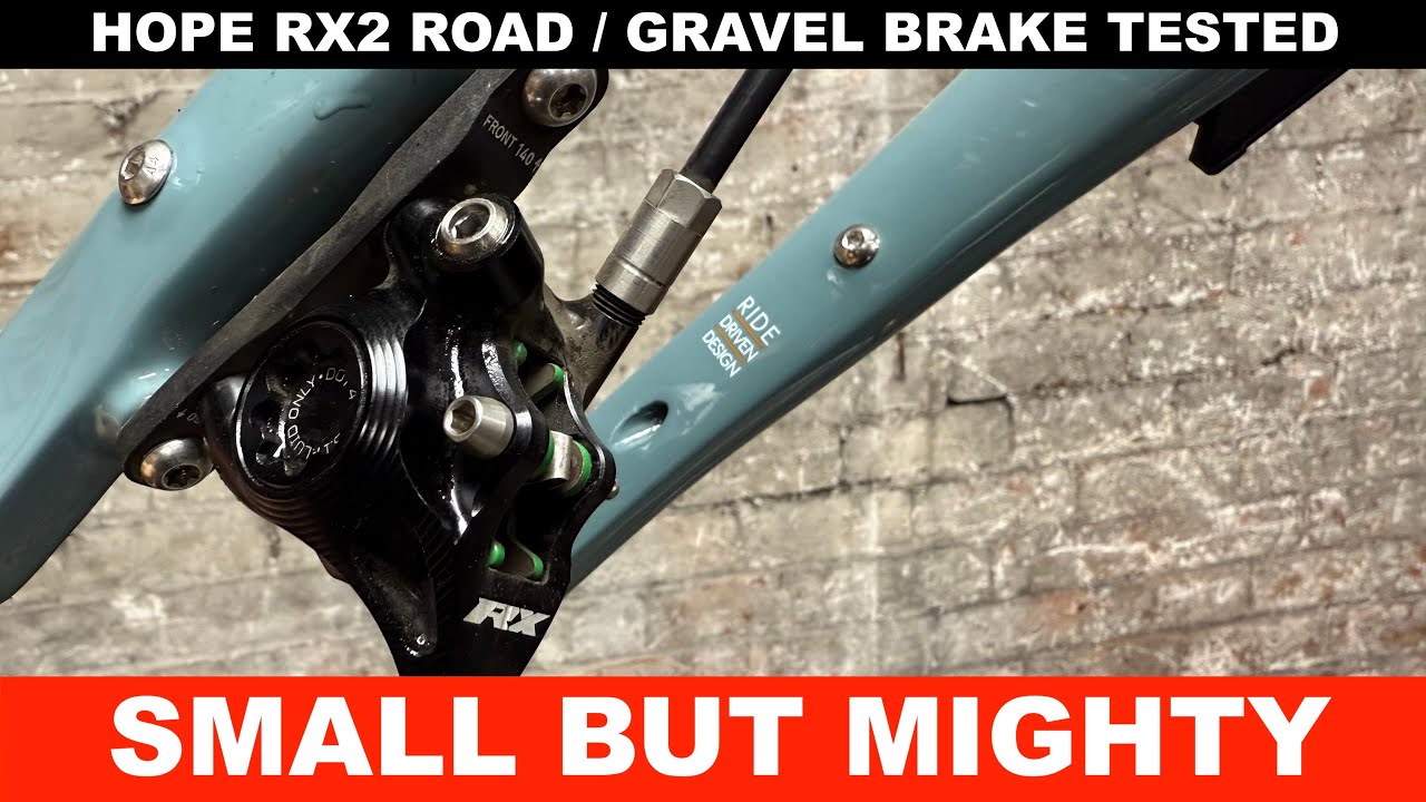 Hope RX2 Flat Mount Brake Test: Small But Mighty - YouTube