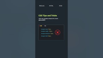 🔥 CSS Tips & Tricks: Longhand vs Shorthand Properties Explained | MZCode01 #css #coding #shorts