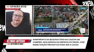 Rompimento do reservatorio da Cagepa Negligencia com manutencao preventiva pode 