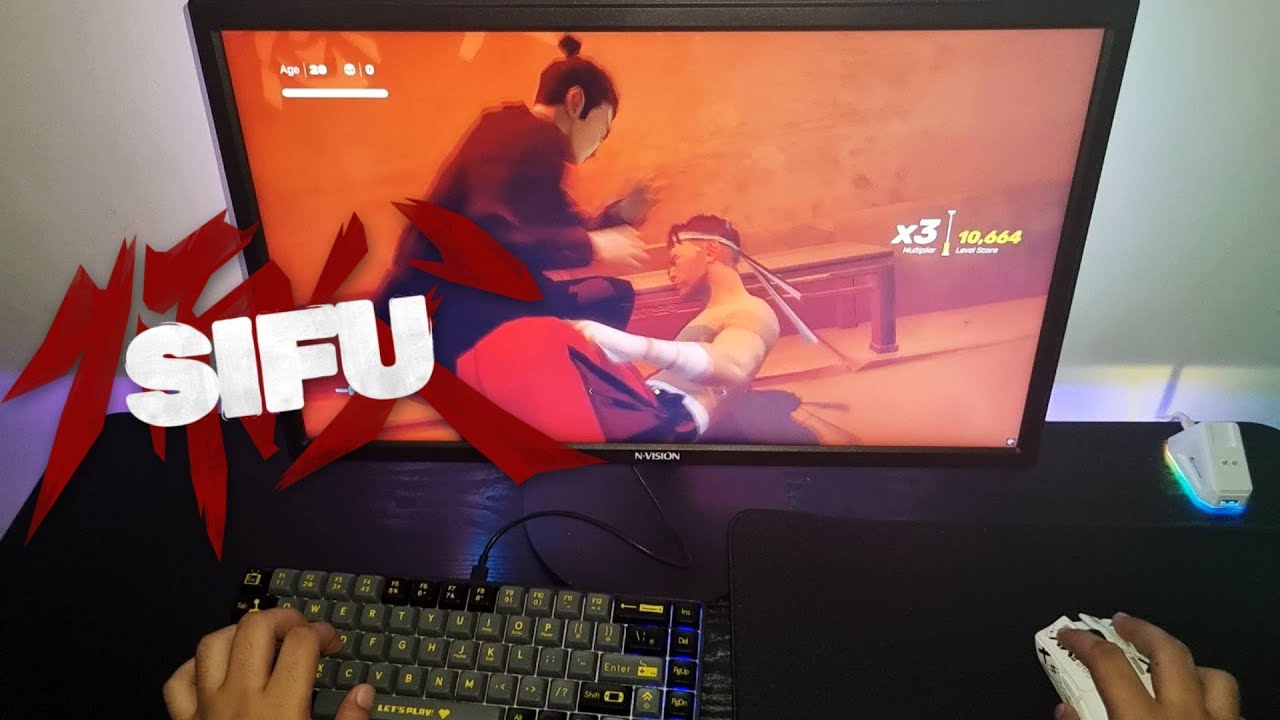 POV: Sparing Sean SIFU Gameplay + Mouse and Keyboard ASMR 4k 60fps