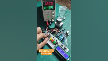 Stepper Motor Controller using Arduino