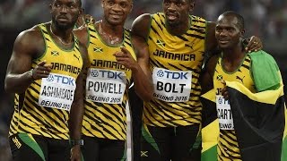 BOLT TAMBIÉN LE DIO EL 4X100 A JAMAICA - Mundial de atletismo Pekin 2015