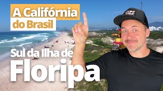 MELHORES Praias e Restaurantes - Como é o Sul da Ilha de Floripa #floripa