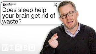 Sleep Expert Answers Questions From Twitter 💤 | Tech Support | WIRED