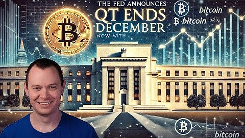 The Fed Announces QT Will End in December