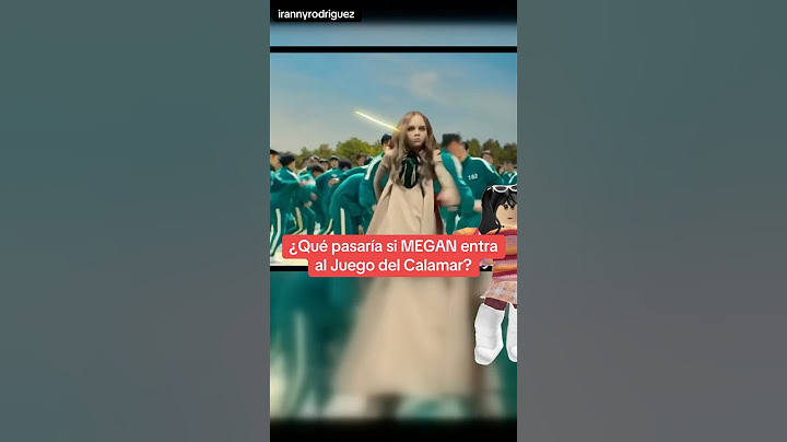 MEGAN ENTRA AL JUEGO DEL CALAMAR #squidgame #curiosidades