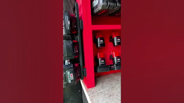 Stealthmounts Battery Board and Holder! #amazonprime #stealthmounts #tools #toolbox #toolsofthetrade