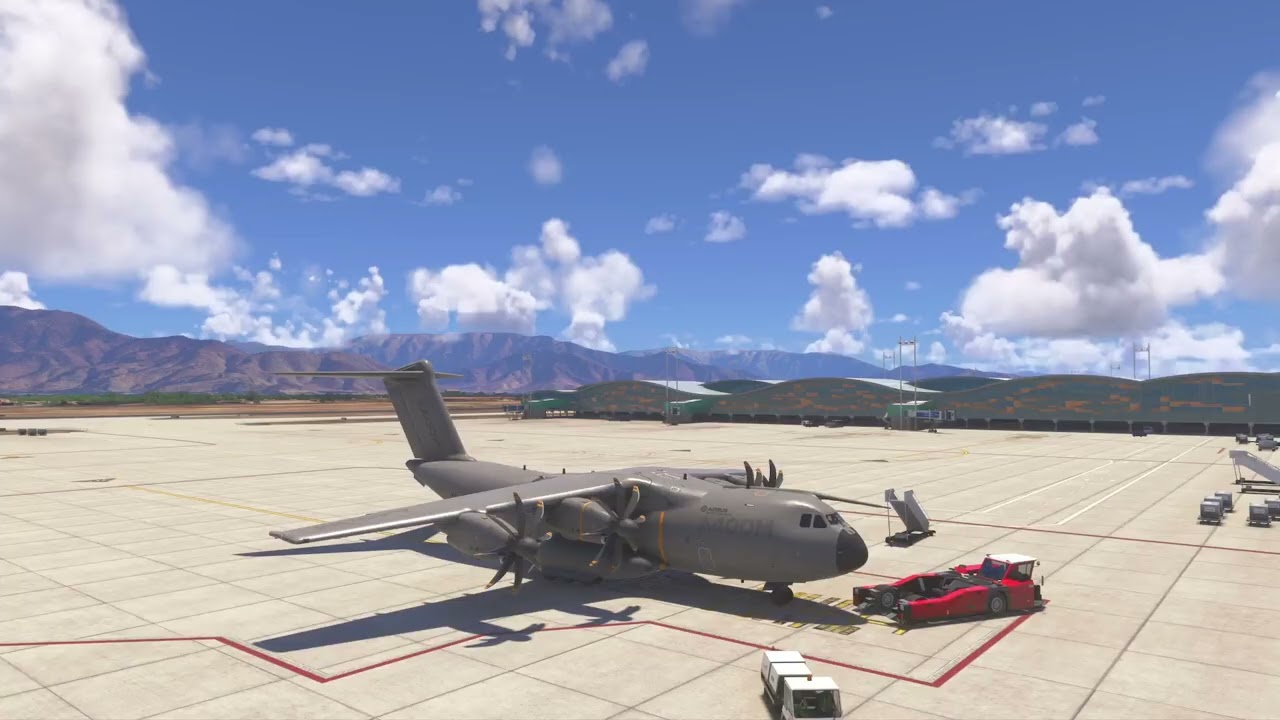 FS2024 ( SANTIAGO  --- NEQUEN   ) A400 AIRBUS ATLAS INIBUILDS  XBSX