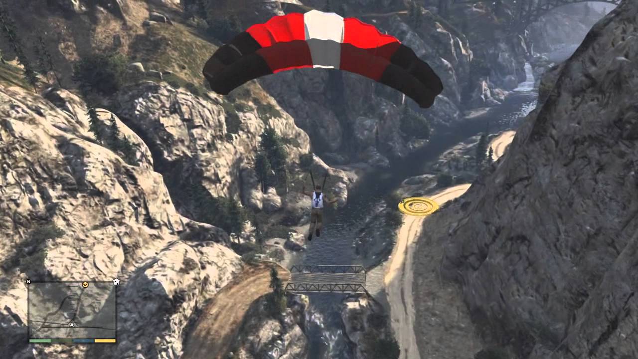GTA V: Parachute Fails
