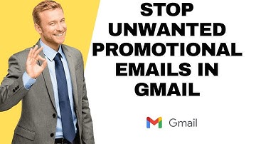 How to Stop Unwanted Promotional Emails in Gmail  -2025   (Clean inbox guide) I DOUBLE Z