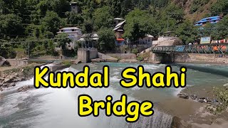 The Bridge on Kutton waterfall (Neelum valley) that collapsed in 2018