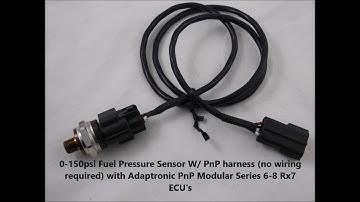 Series 6 Rx7 PnP Fuel pressure sensor install
