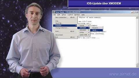 Cisco IOS-Update über XMODEM