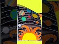 Science Chart On Solar System | Solar System Chart #art #shorts #youtubeshorts #science #trending